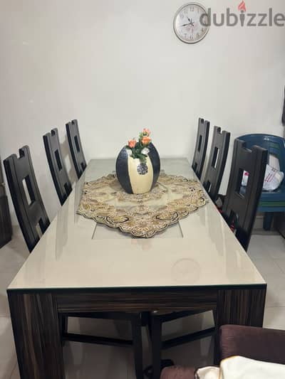 سفرة ٦ كراسي + نيش