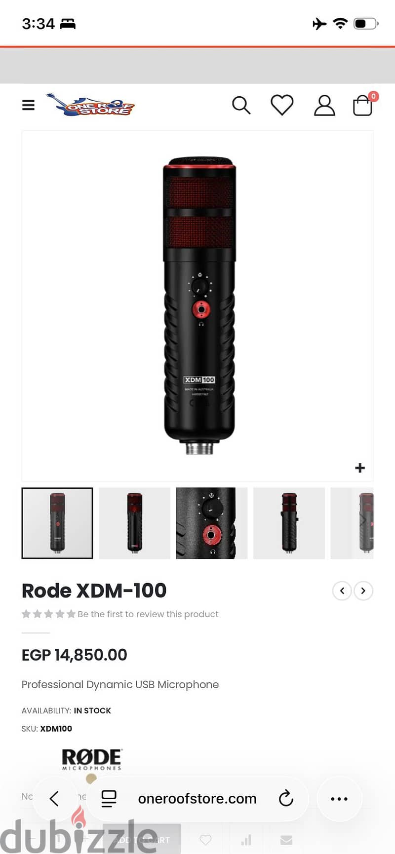 Rode XDM 100 (as new) 3