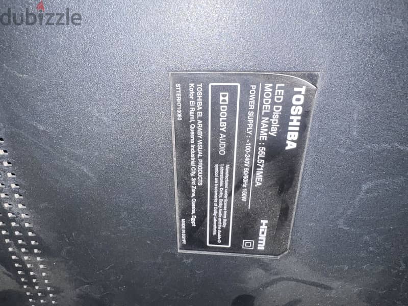 Toshiba smart 55 used 1