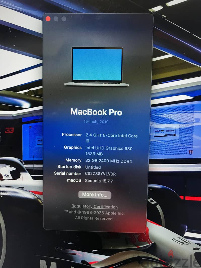MacBook pro 2019 6