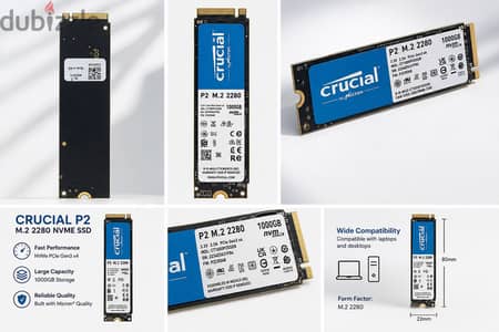 M. 2 1TB crucial
