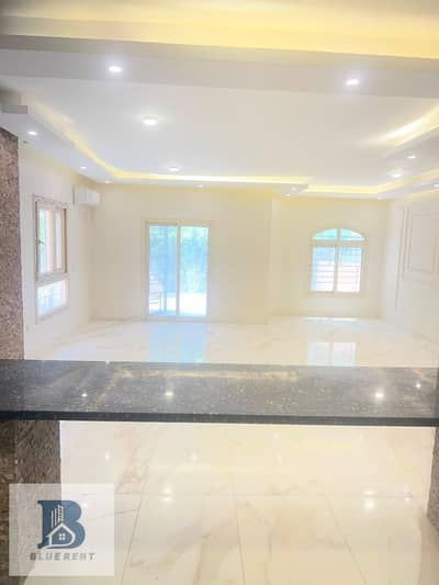 Apartment with kitchen and air conditioning for rent in Al Banafseg Villas, First Settlement