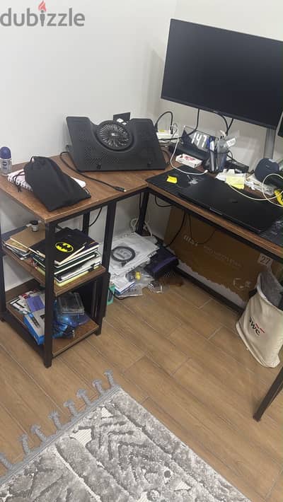 مكتب زاويه Corner Desk  Rafal