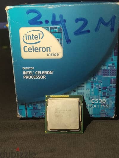 بروسيسورintel g530 2.40 ghz