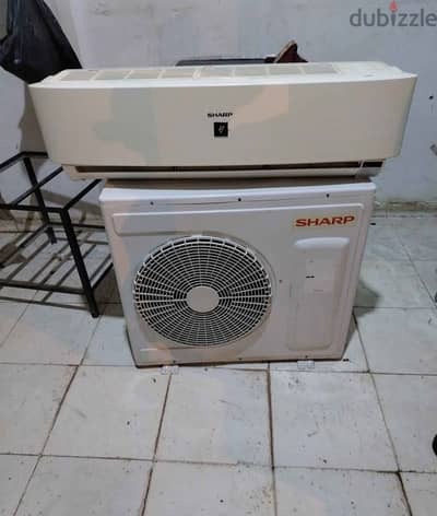 تكييف شارب 2 وربع حصان بدون صيانه نهائي للبيع لظروف شغال تبريد فقط