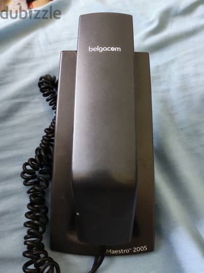 هاتف ارضي سلكي بلجيكي من شركة Belgacom موديل Maestro™ 2005.