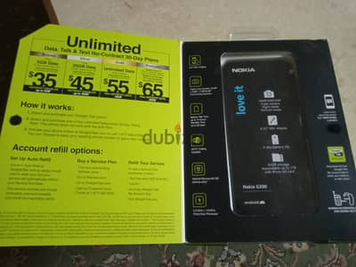 Nokia G300 5G وارد أمريكا بلمعته كالجديد شاشه 6,5 بوصه مساحه 64 جيجا