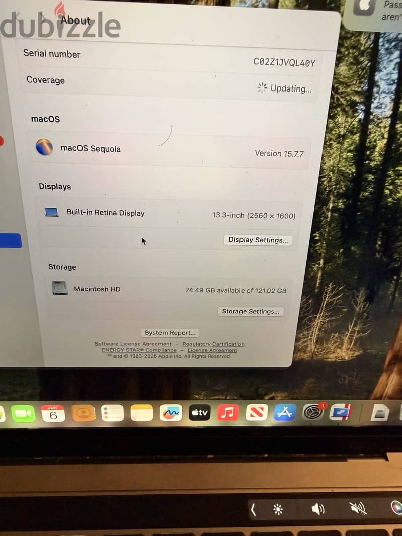 MacBook Pro 13 inch 2019 5