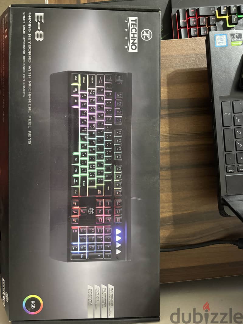 keyboard E8 technozone gaming 2