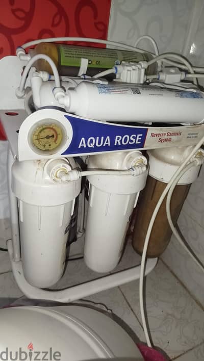 فلتر معالجة مياه 7 مراحل من شركة Aqua Rose