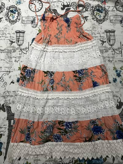 Ruffle dress for summer