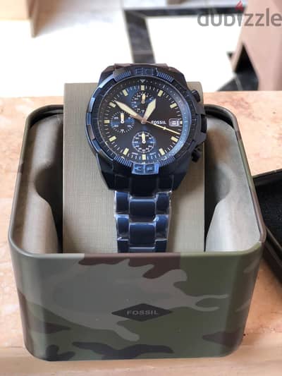 Fossil Men's Bronson. . . Blue (Model: FS5916