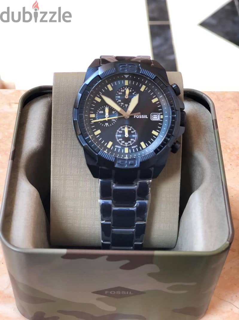 Fossil Men's Bronson. . . Blue (Model: FS5916 1