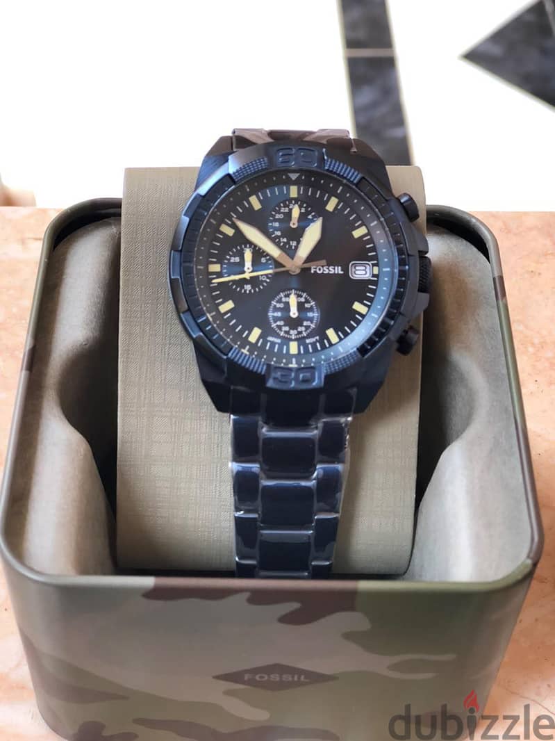 Fossil Men's Bronson. . . Blue (Model: FS5916 2
