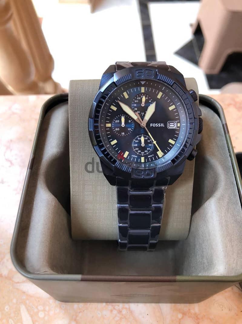 Fossil Men's Bronson. . . Blue (Model: FS5916 3