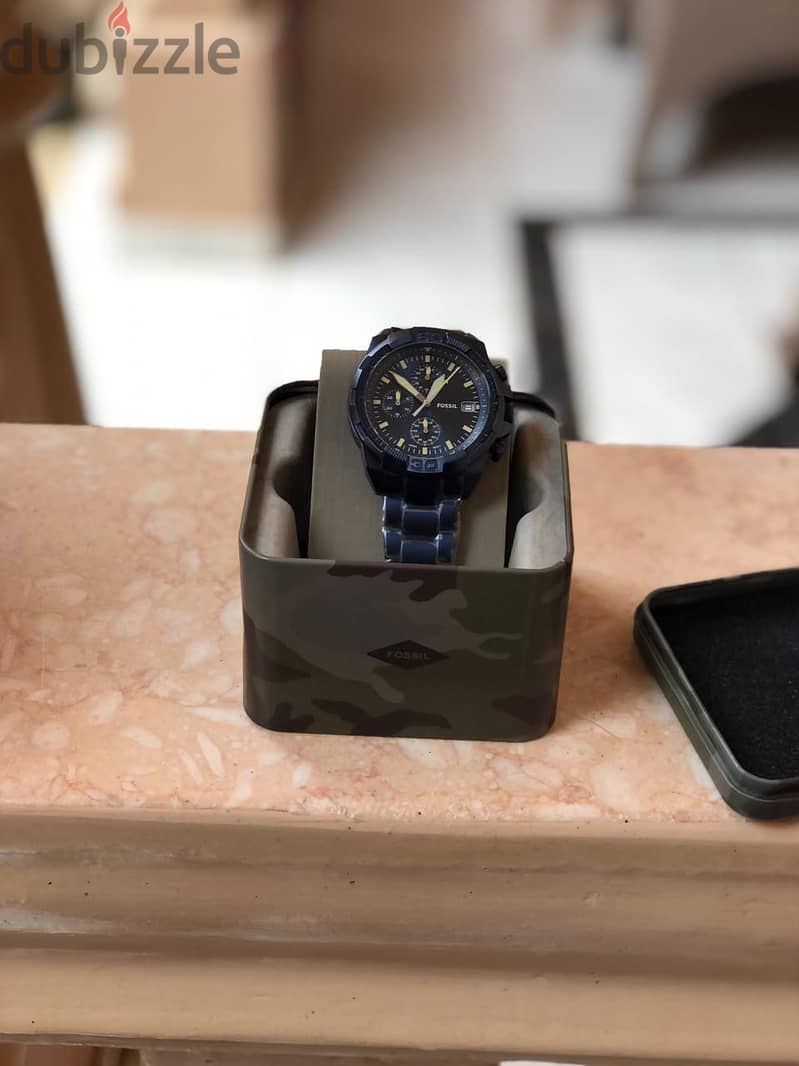 Fossil Men's Bronson. . . Blue (Model: FS5916 5