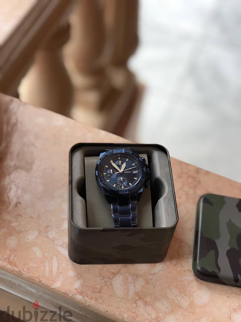 Fossil Men's Bronson. . . Blue (Model: FS5916 9