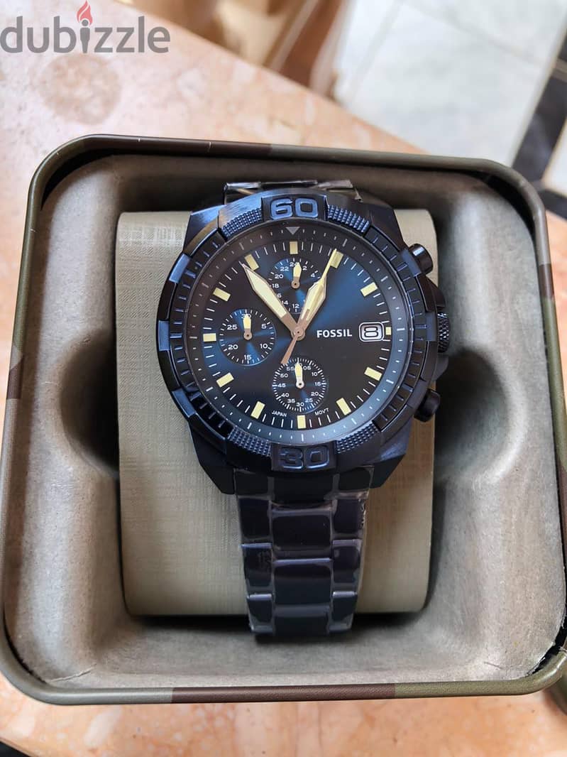 Fossil Men's Bronson. . . Blue (Model: FS5916 10