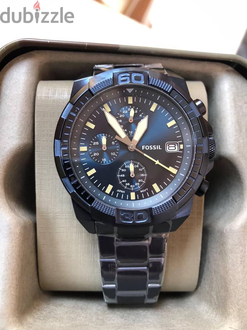 Fossil Men's Bronson. . . Blue (Model: FS5916 12