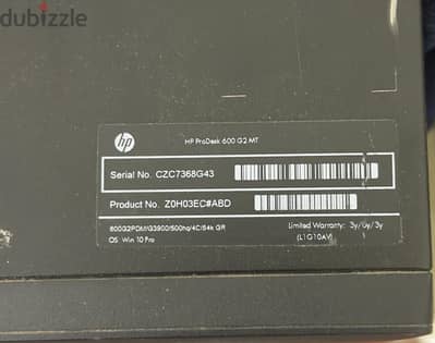 كمبيوتر hp prodesk