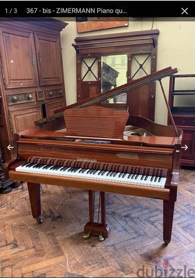 Baby grand piano