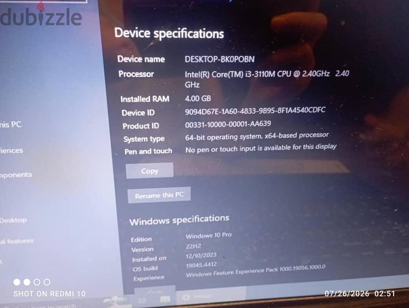 Lenovo laptop 4
