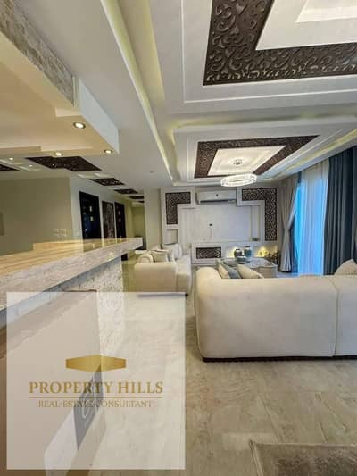 Ground Floor Apartment with Garden for Sale Ready to Move Super Deluxe Finishing Best Price in a Compound in the 5th Settlement New Cairo Egypt