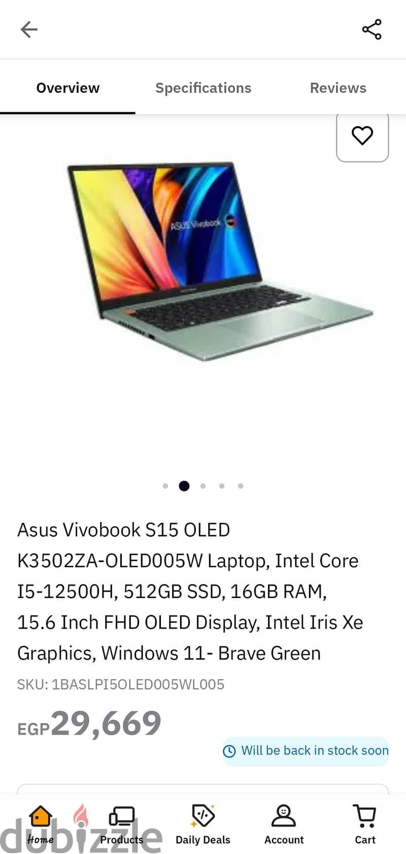 asus vivobook s15 oled 5