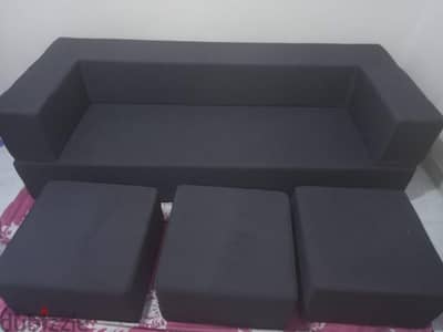 كنبة وركنة وسرير