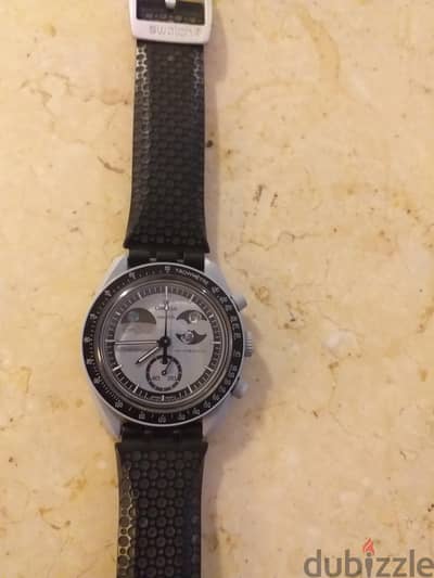 original omega swatch mission to the moon