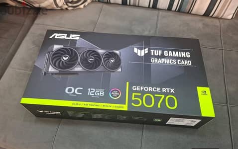 ASUS TUF GAMING RTX 5070 12GB GDDR7 GRAPHIC CARD OC