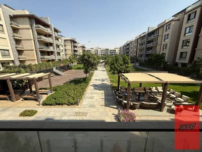 Modern 3-bedroom apartment in the prestigious Azad Compound, Fifth Settlement, fully furnished and ready for family rent. Located near all services an