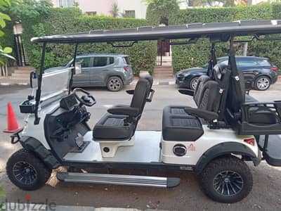 فيجوري جولف كار اتش تو بلس ابيض ٦ مقاعد كاملة زيرو بالضمان