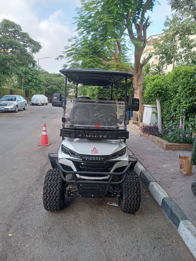 فيجوري جولف كار اتش تو بلس ابيض ٦ مقاعد كاملة زيرو بالضمان Golf Cart