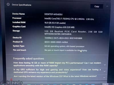 لاب توب | Dell Latitude 5580 | اداه قوي للعمل و الدراسه ب ١٤٠٠٠
