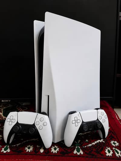 Playstation 5 Fat CD +2 dualsenses + 3 games