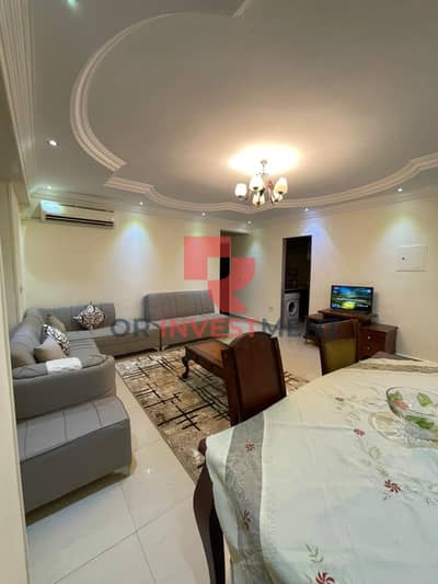 شقه للايجار مفروشه بالكامل كمبوند حدائق المهندسين _ الشيخ زايد
