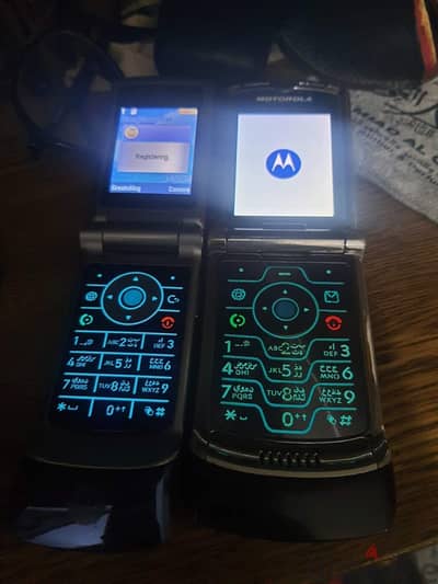 Motorola V3i & Razr K1 موبايلين