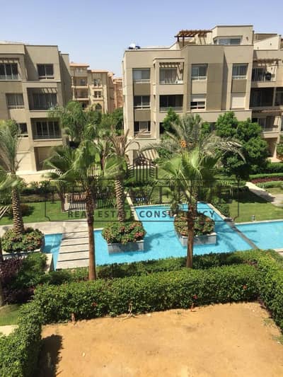 Best price for fully finished apartment with very prime location overlooking greenery for sale Park View New Cairo