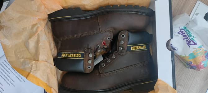 CAT Caterpillar Holton Safety Boots Original Size
