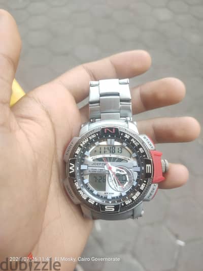 Casio joefox dual time alarm chrono