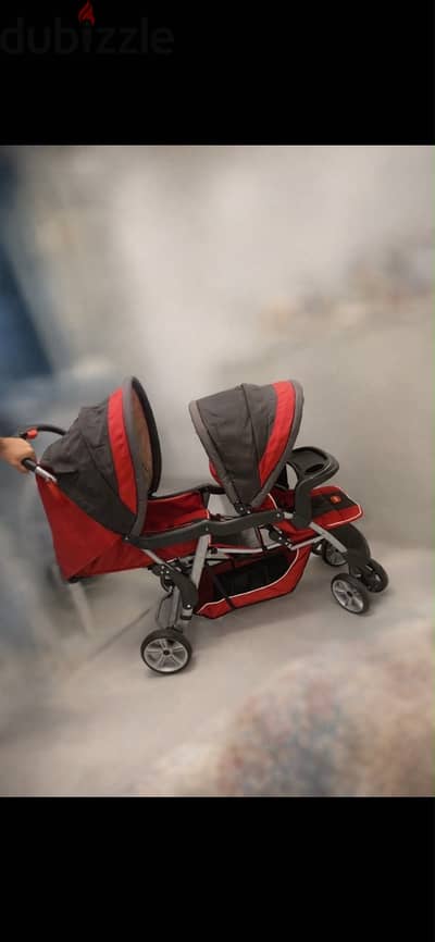 juniors double stroller