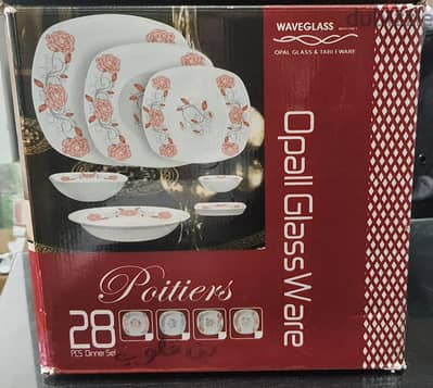 27 piece kitchen chinese plate set