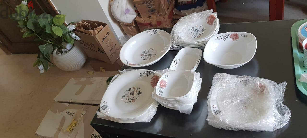 27 piece kitchen chinese plate set 1