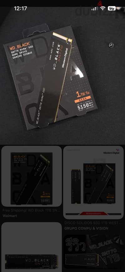 Wd black 1tb