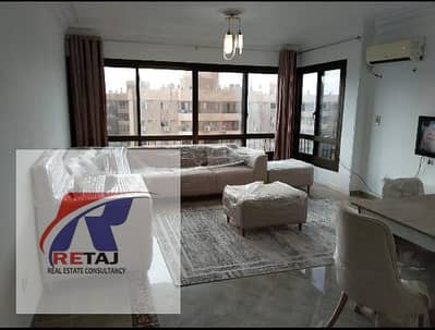 A very special apartment for sale - furnished and equipped with air conditioning - 105 square meters - in a prime location near City Stars - Nasr City