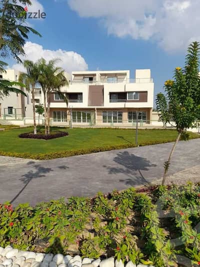 للبيع فيلا توين هاوس 383 متر كمبوند اب فيل , وادي النيل , 6 أكتوبر ( بسعر مميز )
