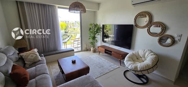 Premium 2 Bedroom Fully Furnished Chalet in Marassi Lea near Beach & Amenities for rent
