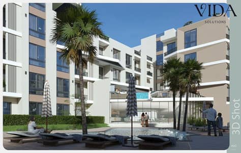 شقة 128م بجاردن خاصة في Naseem Compound بتصميم مميز وأقوى لوكيشن في الشيخ زايد