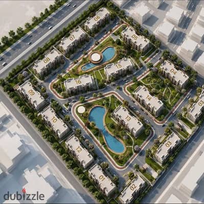 ببيع شقتي متشطبة سوبر لوكس بالتكيفات كاملة المرافق بفيو بحرى بتطل على Club House بكمبوند Taj City- تاج سيتي